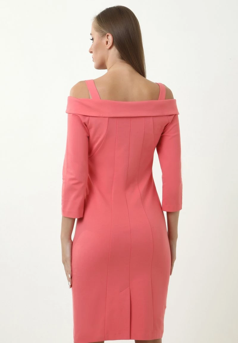 A buon mercato π Madam-T Donna ALTOONA - Tubino - Coral π― - immagine 3