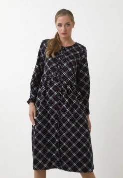 A buon mercato βοΈ Madam-T Donna Vestito Estivo - Dark Grey π